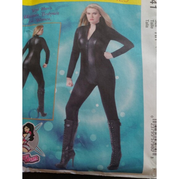 McCalls Women's Plus Size 18-24W Yaya Hans Ultimate Bodysuit Pattern 7341 - Picture 4 of 10